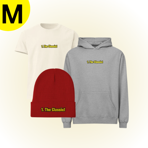 The Classic Size Medium Bundle With Beanie