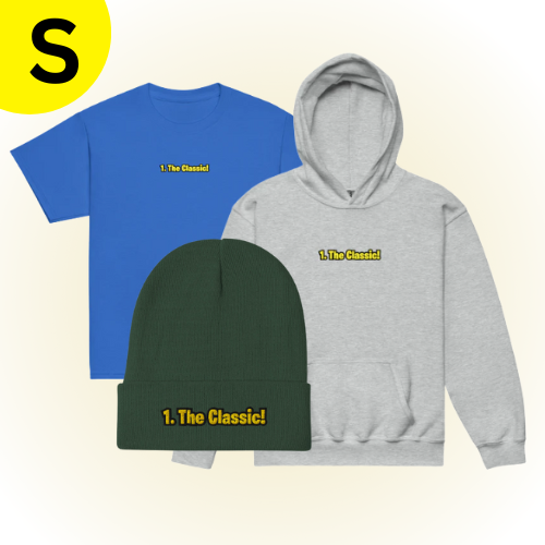 The Classic Youth Size Small Bundle With Beanie