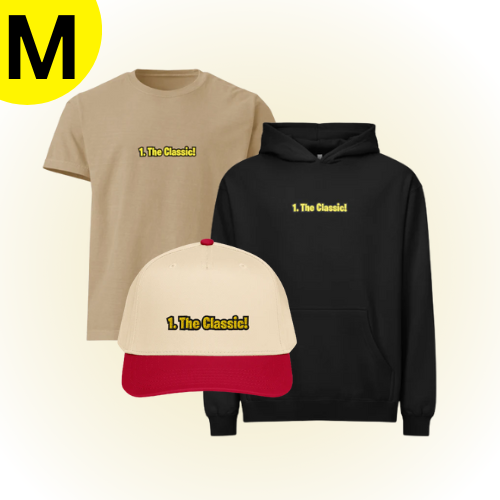 The Classic Medium Size Bundle With Cap