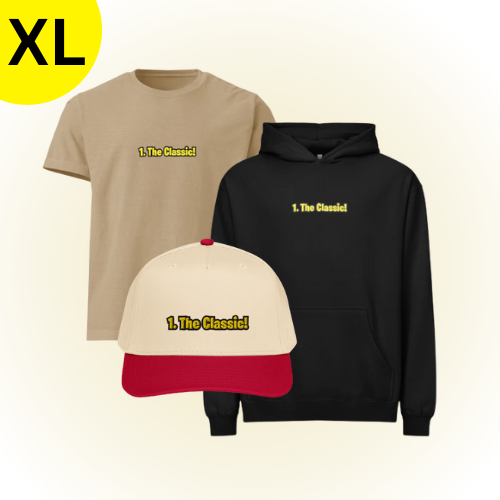 The Classic Size XL Bundle With Cap